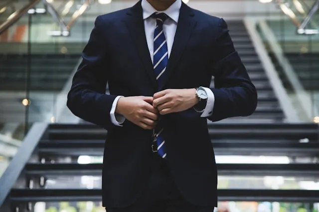A Professional wearing a suit